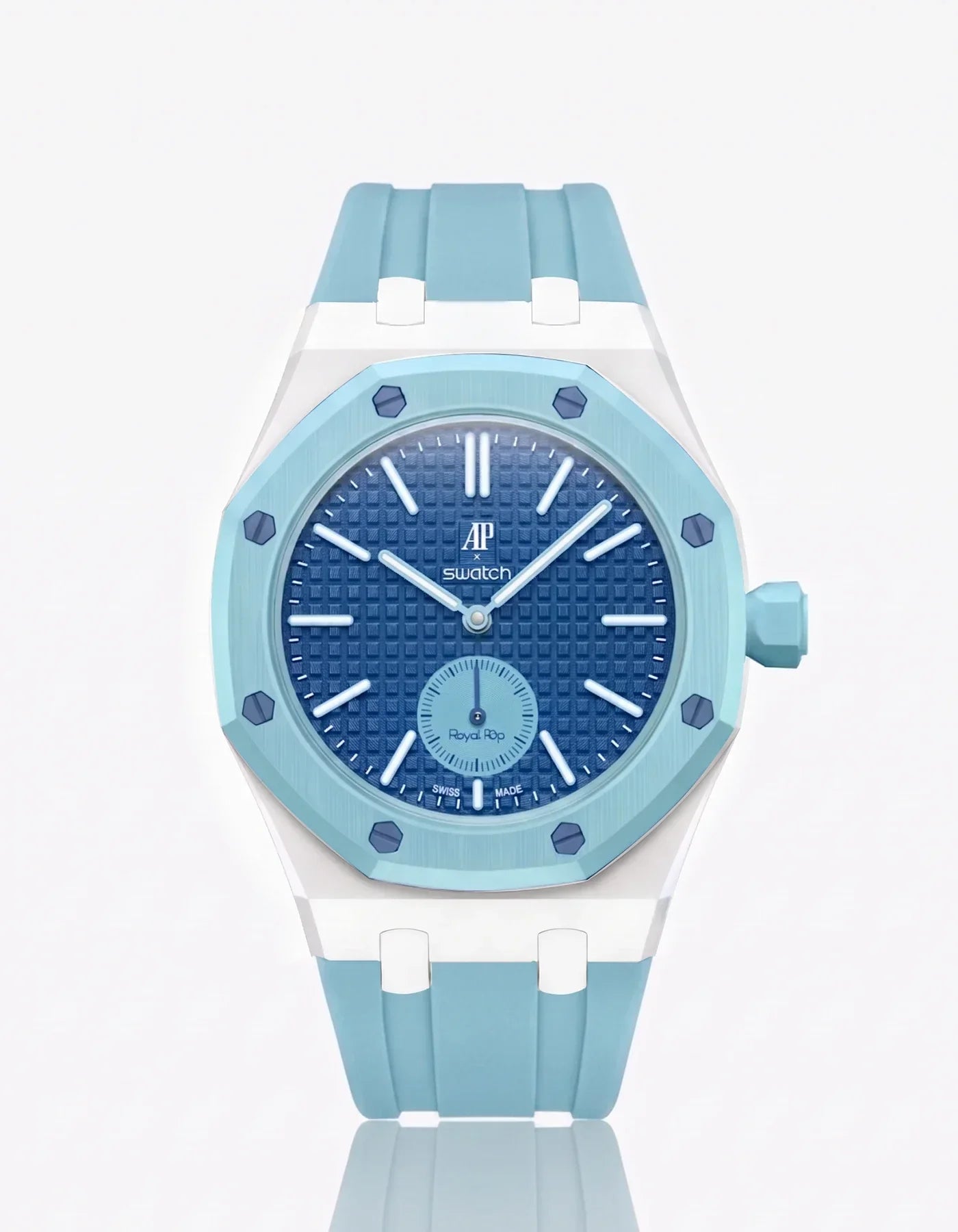 Silicone Strap & Bioceramic Case  Royal Pop Làn Ba(Customize  Colors)