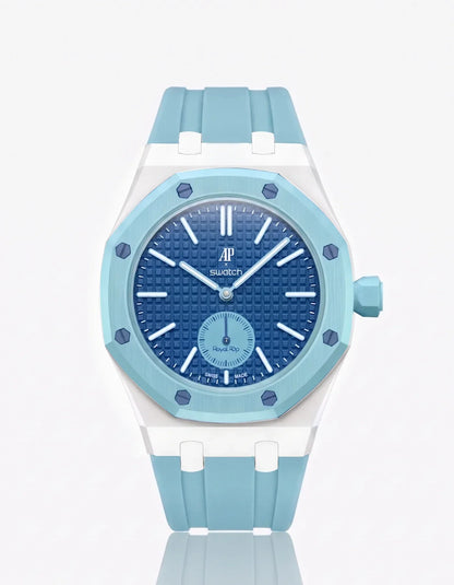 Silicone Strap & Bioceramic Case  Royal Pop Làn Ba(Customize  Colors)