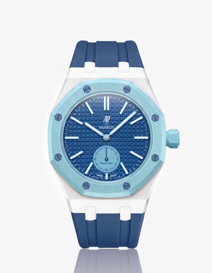 Silicone Strap & Bioceramic Case  Royal Pop Làn Ba(Customize  Colors)