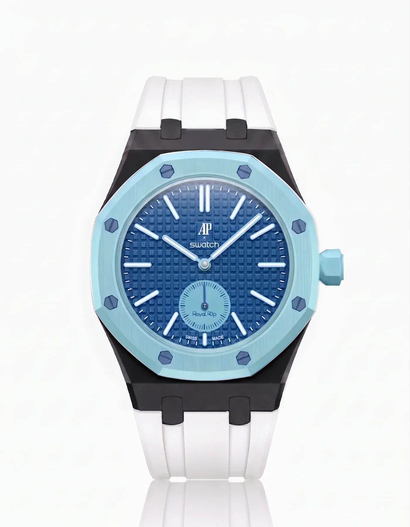Silicone Strap & Bioceramic Case  Royal Pop Làn Ba(Customize  Colors)