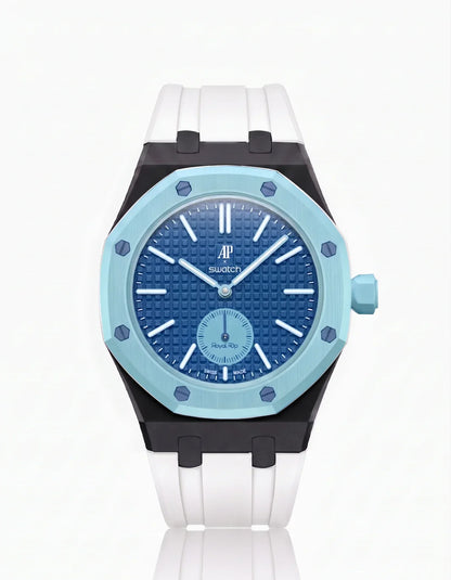 Silicone Strap & Bioceramic Case  Royal Pop Làn Ba(Customize  Colors)