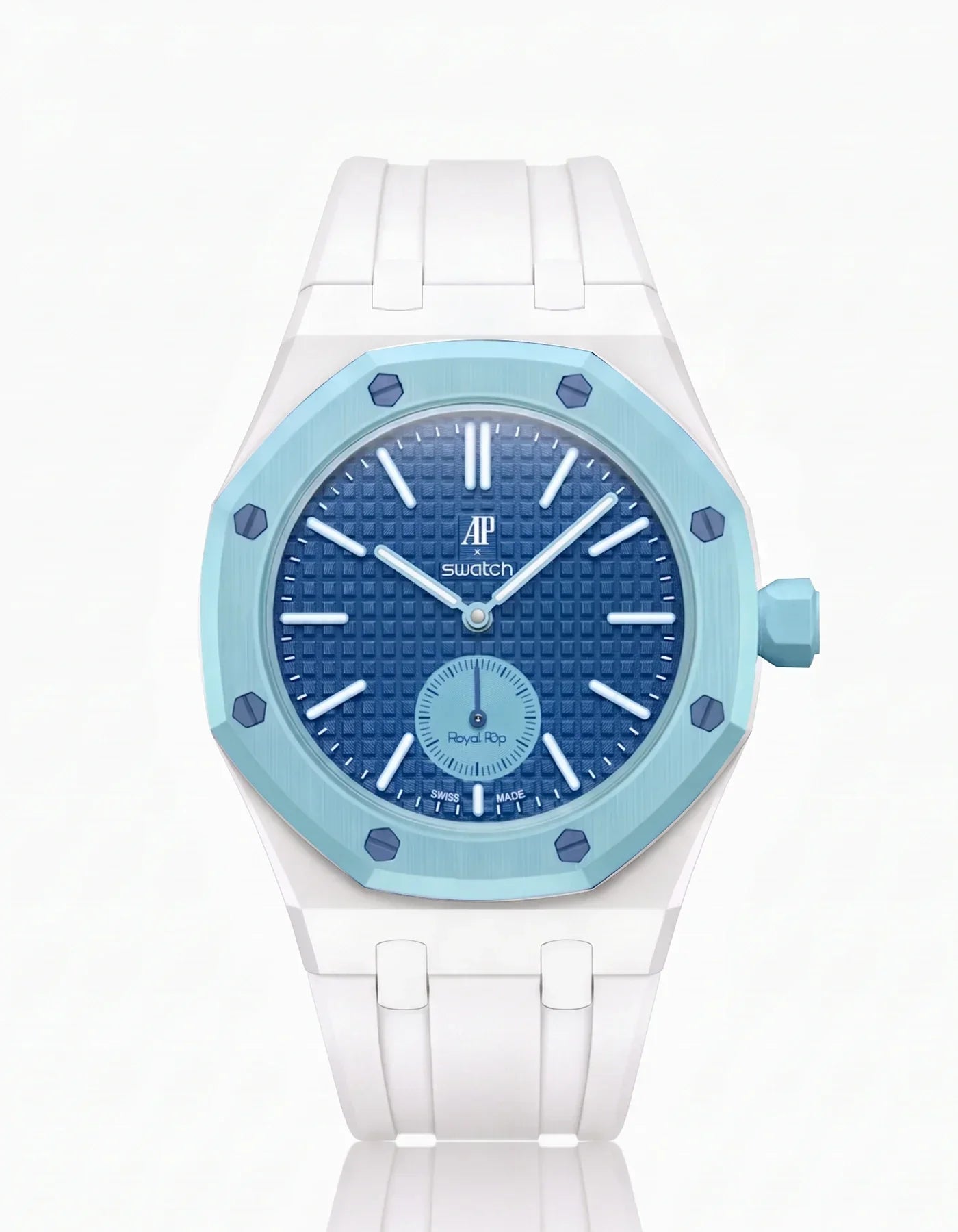 Silicone Strap & Bioceramic Case  Royal Pop Làn Ba(Customize  Colors)