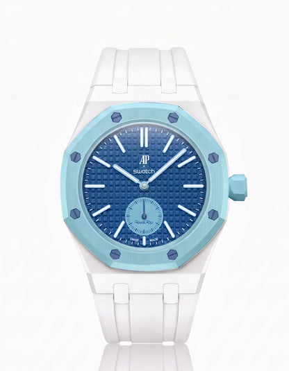 Silicone Strap & Bioceramic Case  Royal Pop Làn Ba(Customize  Colors)