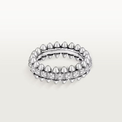 [OAK JURI]CLASH 6.4MM SMALL FULL DIAMOND RING