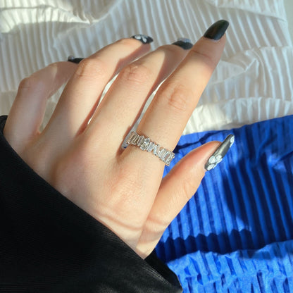 [OAK JURI]Delicate Multi Shape Tennis Ring