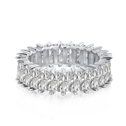 [OAK JURI]Unique Colorful Radiant Cut RIng