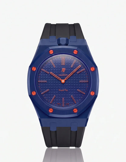 Silicone Strap & Bioceramic Case  Royal Pop Orenji Hachi(Customize  Colors)