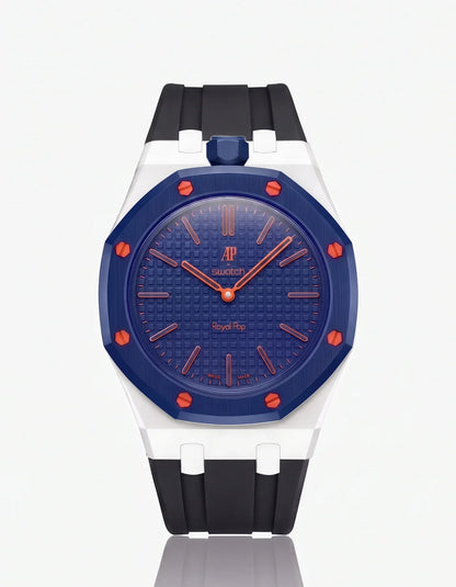 Silicone Strap & Bioceramic Case  Royal Pop Orenji Hachi(Customize  Colors)