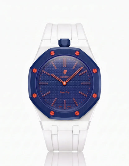 Silicone Strap & Bioceramic Case  Royal Pop Orenji Hachi(Customize  Colors)
