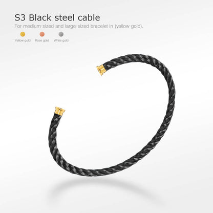 [OAK JURI]FORCE SERIES BRACELET CABLES 50 CHOICES (DIY SELECTION)