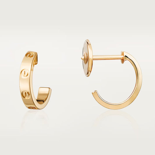 [OAK JURI]LOVE EARRINGS 2.65 MM NO DIAMOND SMALL
