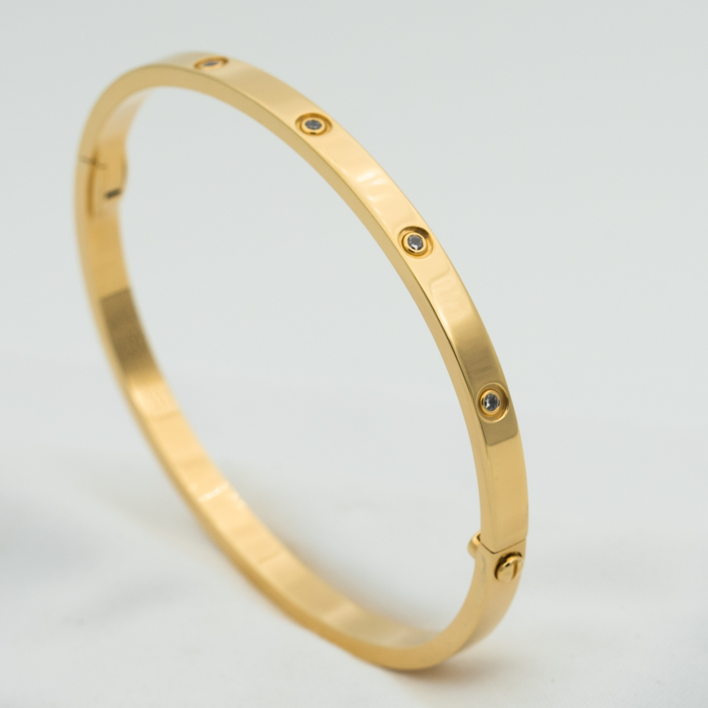 [OAK JURI]LOVE BRACELET 3.65MM 10 DIAMONDS