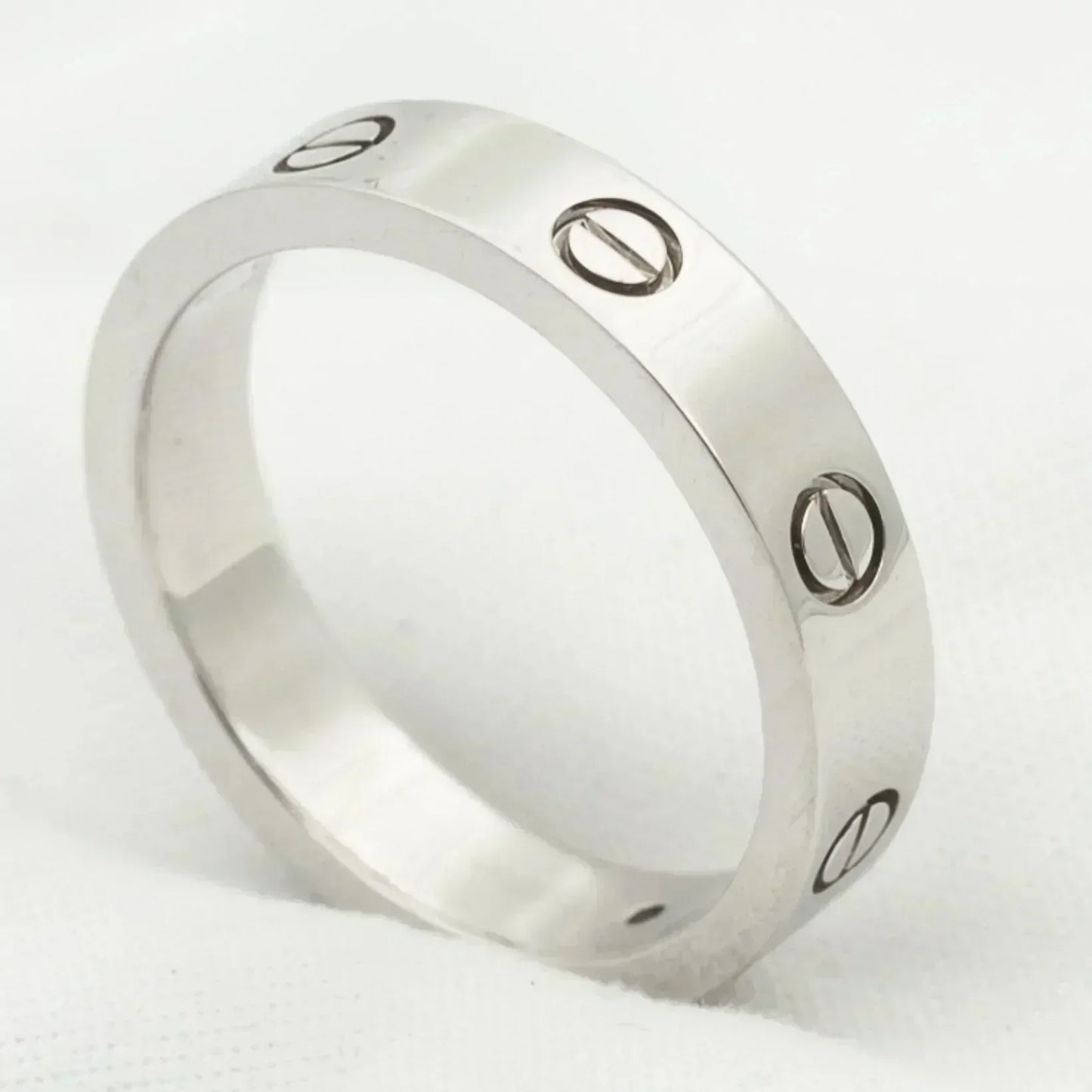 [OAK JURI]LOVE RING 4MM 1 DIAMOND SILVER