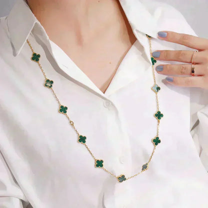 [OAK JURI]CLOVER 20 MOTIFS MALACHITE GOLD