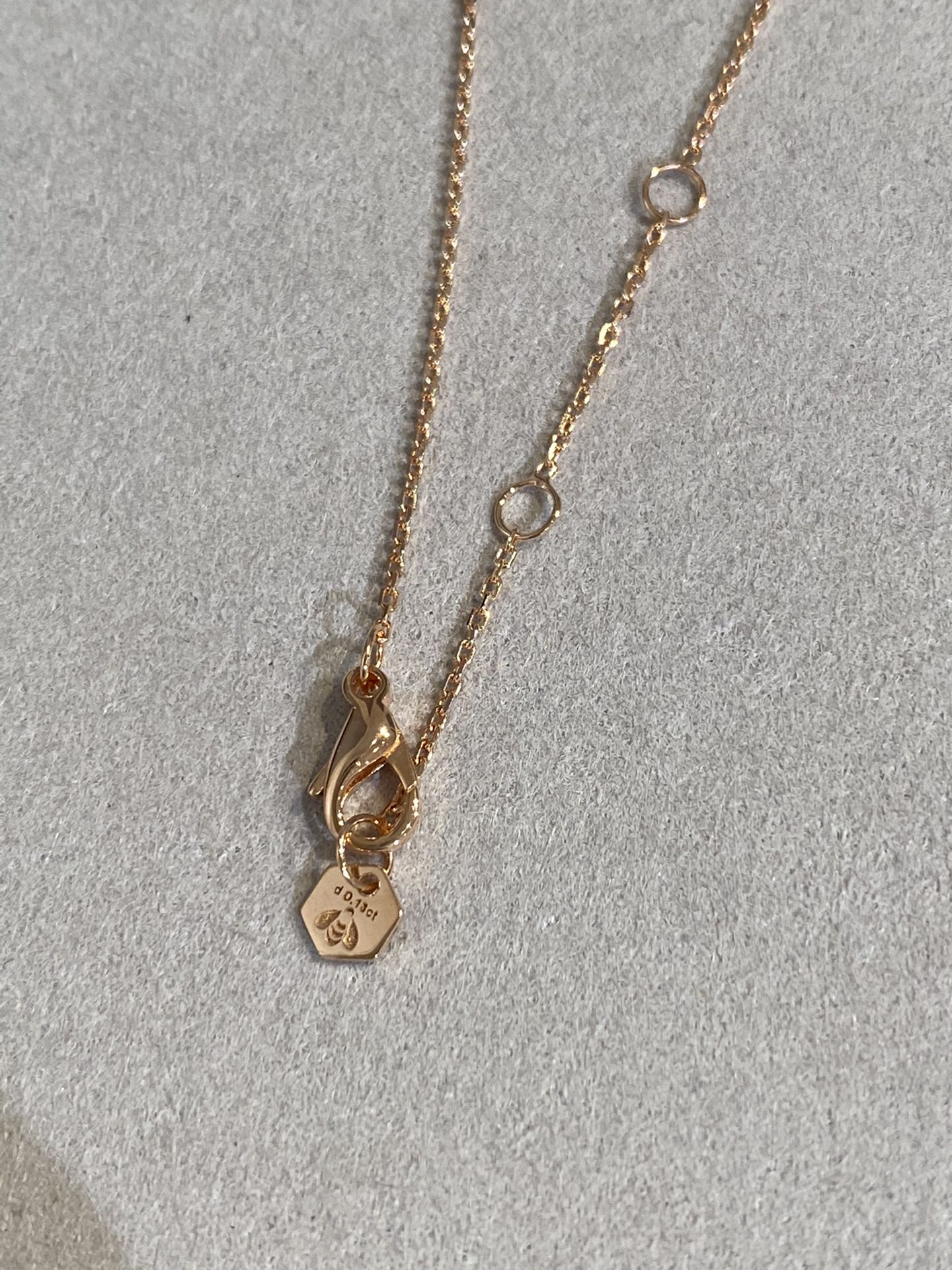 [OAK JURI]BEE LOVE DIAMOND NECKLACE