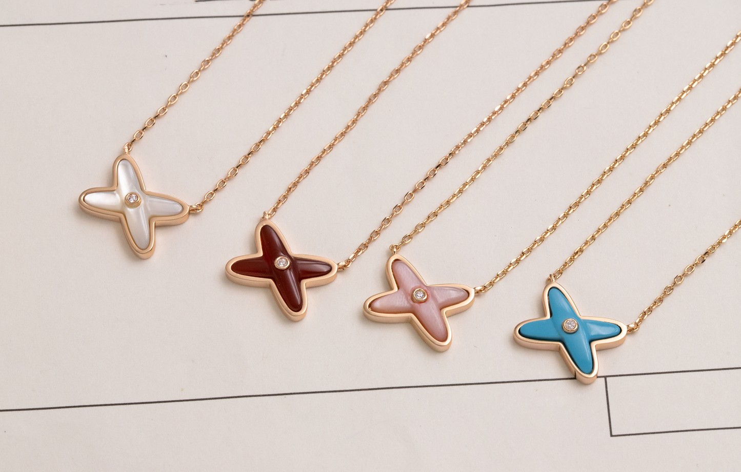 [OAK JURI]JEUX DE NECKLACE 1 DIAMOND