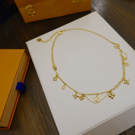[OAK JURI]OAK JURIING SUPPLE NECKLACE BRASS