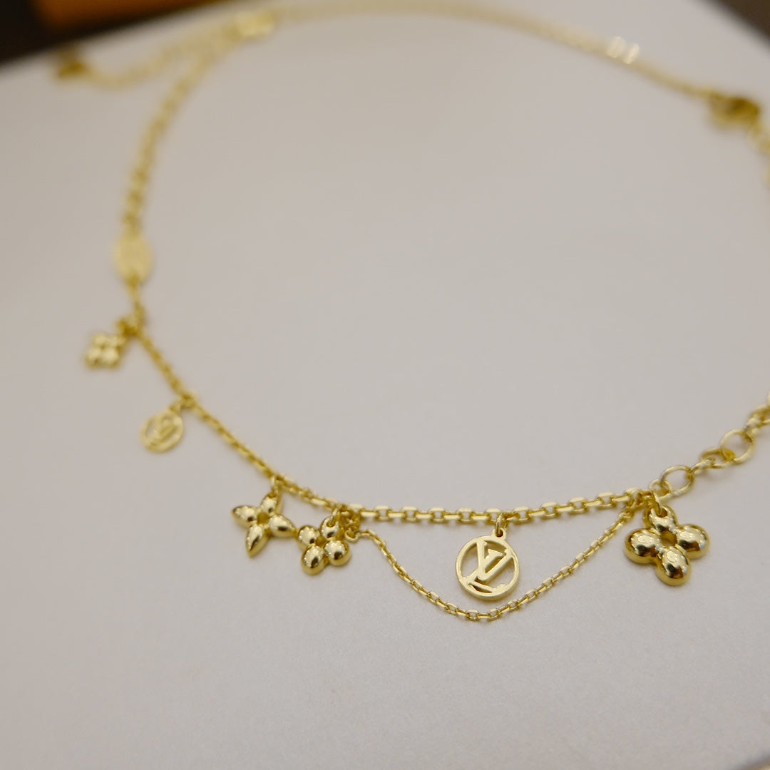 [OAK JURI]OAK JURIING SUPPLE NECKLACE BRASS