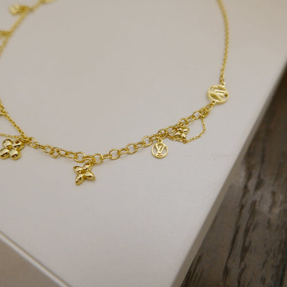 [OAK JURI]OAK JURIING SUPPLE NECKLACE BRASS