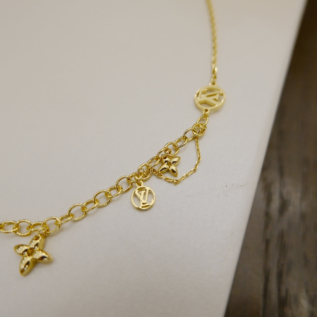 [OAK JURI]OAK JURIING SUPPLE NECKLACE BRASS