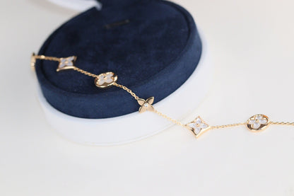[OAK JURI]LEAF CLOVER BRACELET