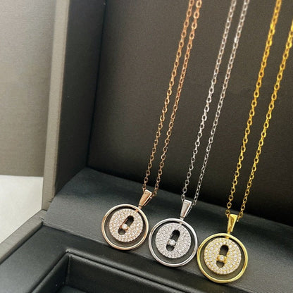 [OAK JURI]LUCKY MOVER PM PAVED NECKLACE