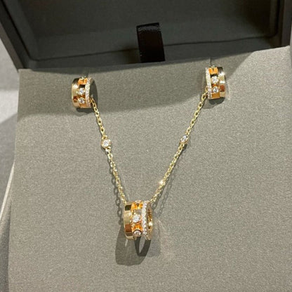 [OAK JURI]CHAIN MOVE ROMANE PEDAND NECKLACE