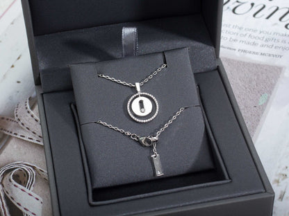[OAK JURI]LUCKY MOVE PM NECKLACE SILVER DIAMOND