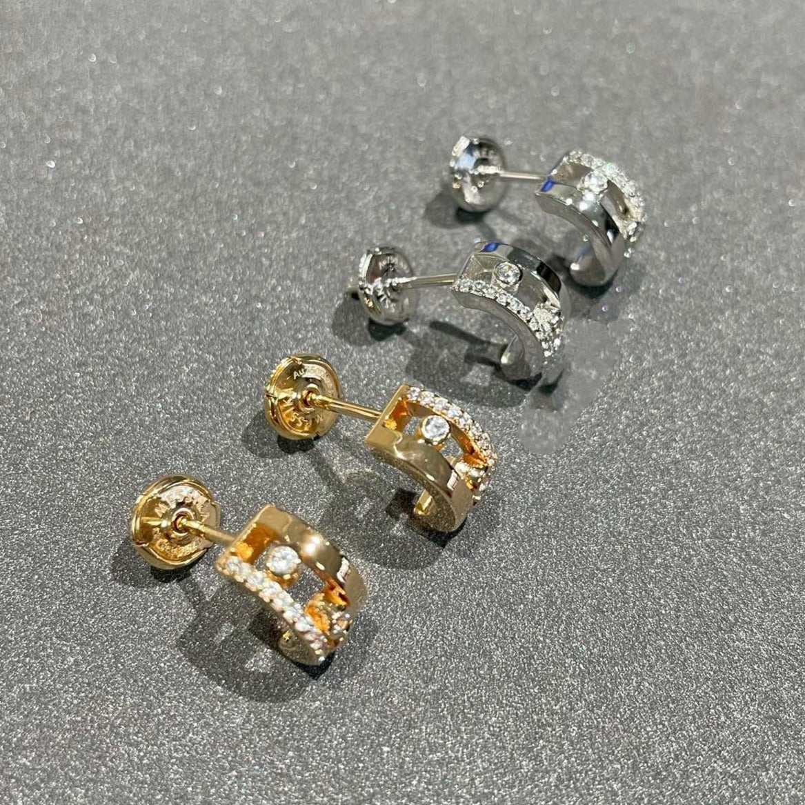 [OAK JURI]MOVE ROMANE EARRINGS DIAMOND