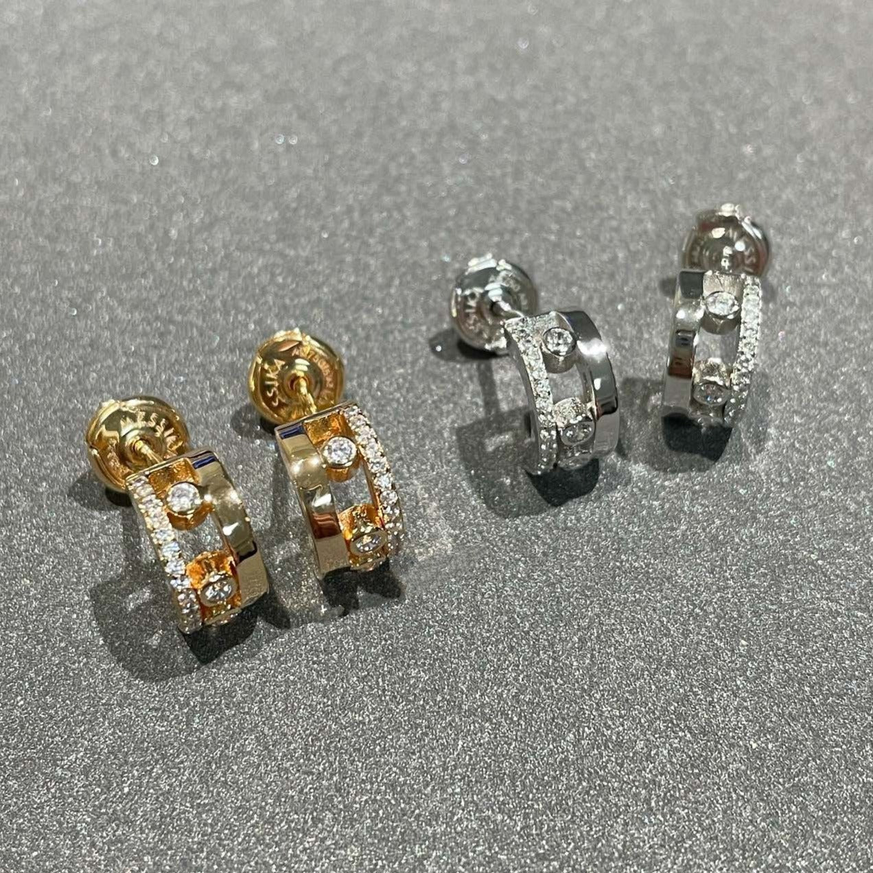 [OAK JURI]MOVE ROMANE EARRINGS DIAMOND