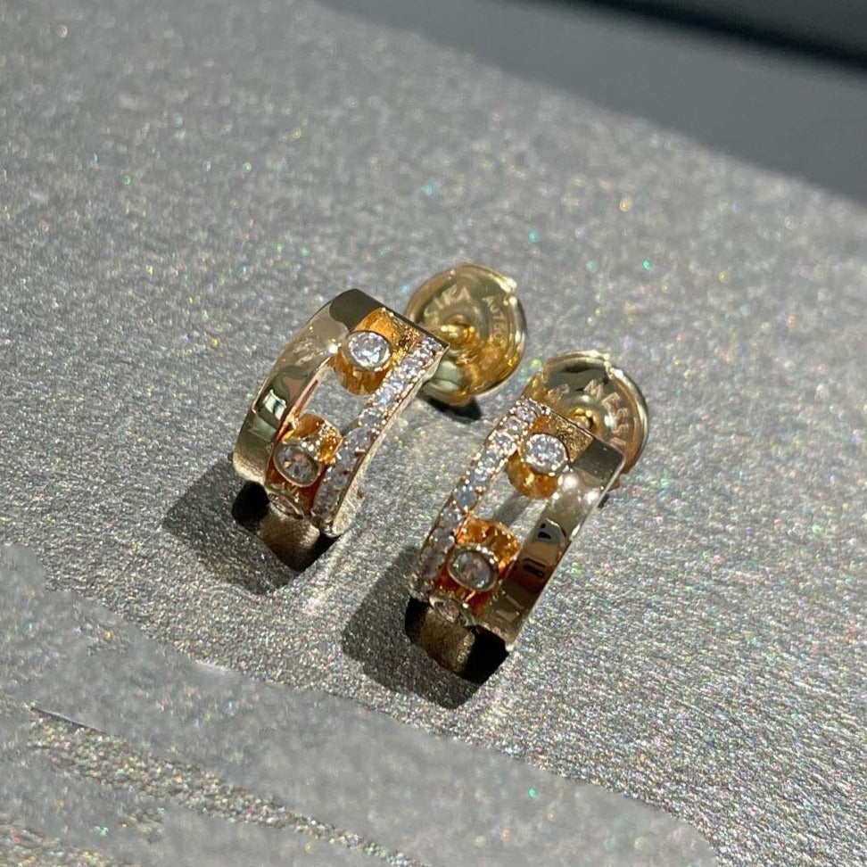 [OAK JURI]MOVE ROMANE EARRINGS DIAMOND