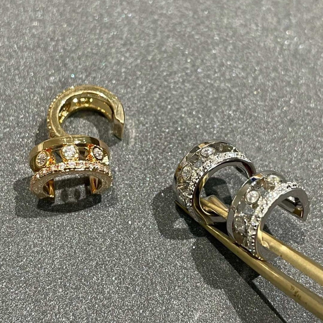 [OAK JURI]MOVE ROMANE EARRINGS DIAMOND