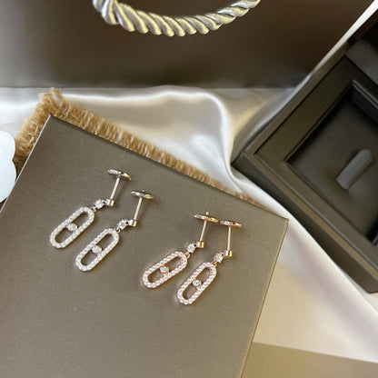 [OAK JURI]DORMEUSES MOVE UNO DIAMOND EARRINGS