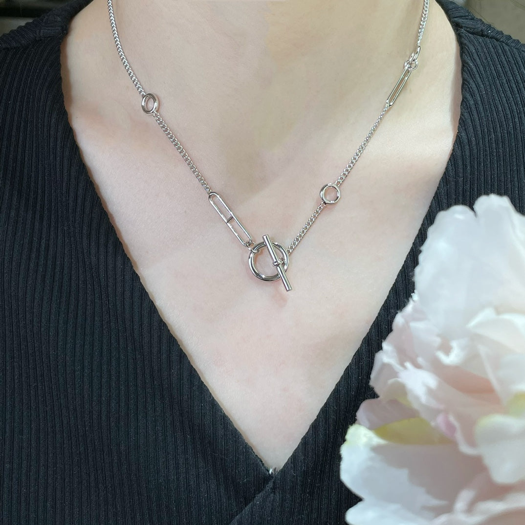 [OAK JURI]HM STERLING CHAINE D'ANCRE HEART