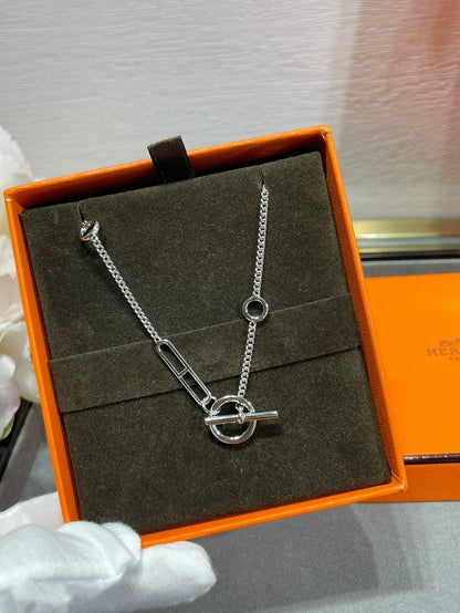 [OAK JURI]HM STERLING CHAINE D'ANCRE HEART