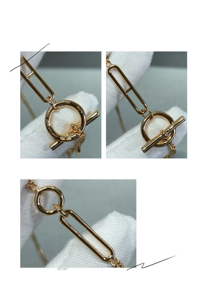 [OAK JURI]HM STERLING CHAINE D'ANCRE HEART