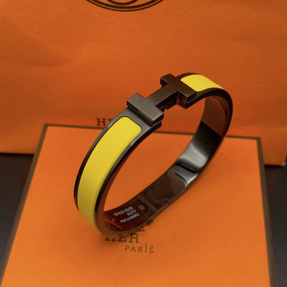 [OAK JURI]CLIC HM SO BLACK YELLOW BRACELET