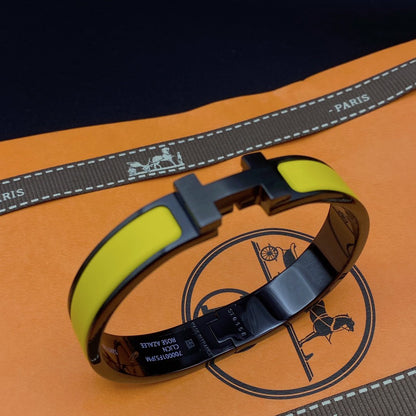 [OAK JURI]CLIC HM SO BLACK YELLOW BRACELET