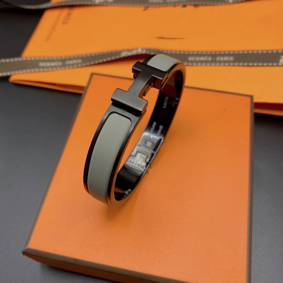 [OAK JURI]CLIC HM SO BLACK GREY BRACELET