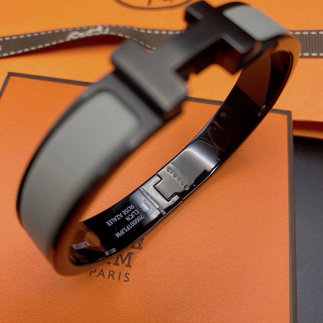 [OAK JURI]CLIC HM SO BLACK GREY BRACELET