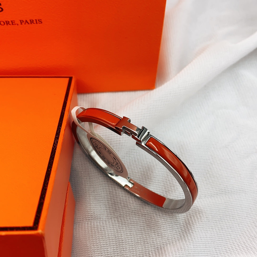 [OAK JURI]CLASSIC HM CLIC RED 8MM ENAMEL BRACELET