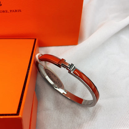 [OAK JURI]CLASSIC HM CLIC RED 8MM ENAMEL BRACELET