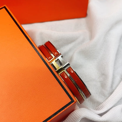 [OAK JURI]CLASSIC HM CLIC RED 8MM ENAMEL BRACELET