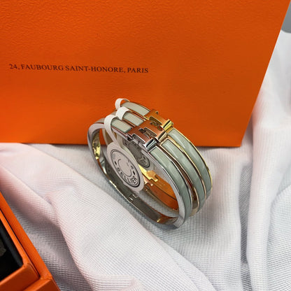 [OAK JURI]CLASSIC HM CLIC GREEN 8MM ENAMEL BRACELET