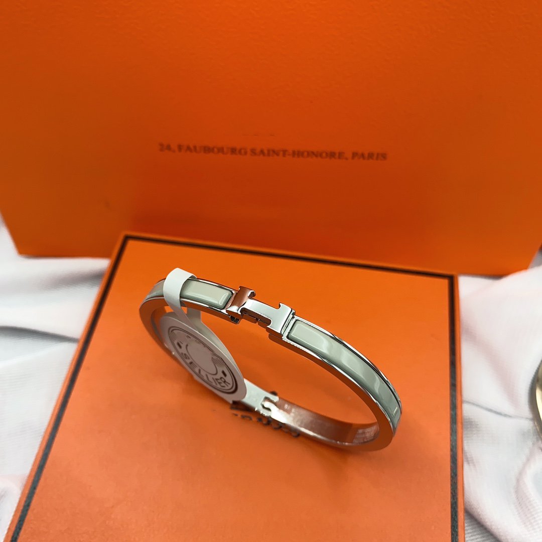 [OAK JURI]CLASSIC HM CLIC GREEN 8MM ENAMEL BRACELET