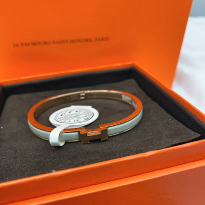 [OAK JURI]CLASSIC HM CLIC GREEN 8MM ENAMEL BRACELET
