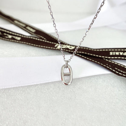 [OAK JURI]HM PIG NOSE NECKLACE