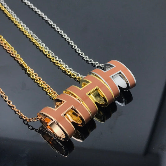 [OAK JURI]H NECKLACE BROWN