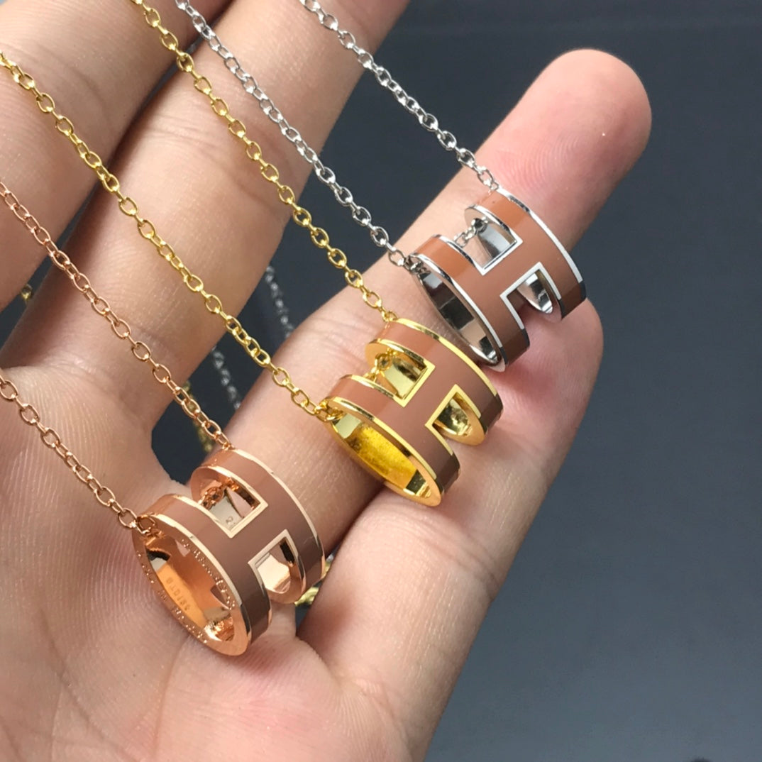 [OAK JURI]H NECKLACE BROWN