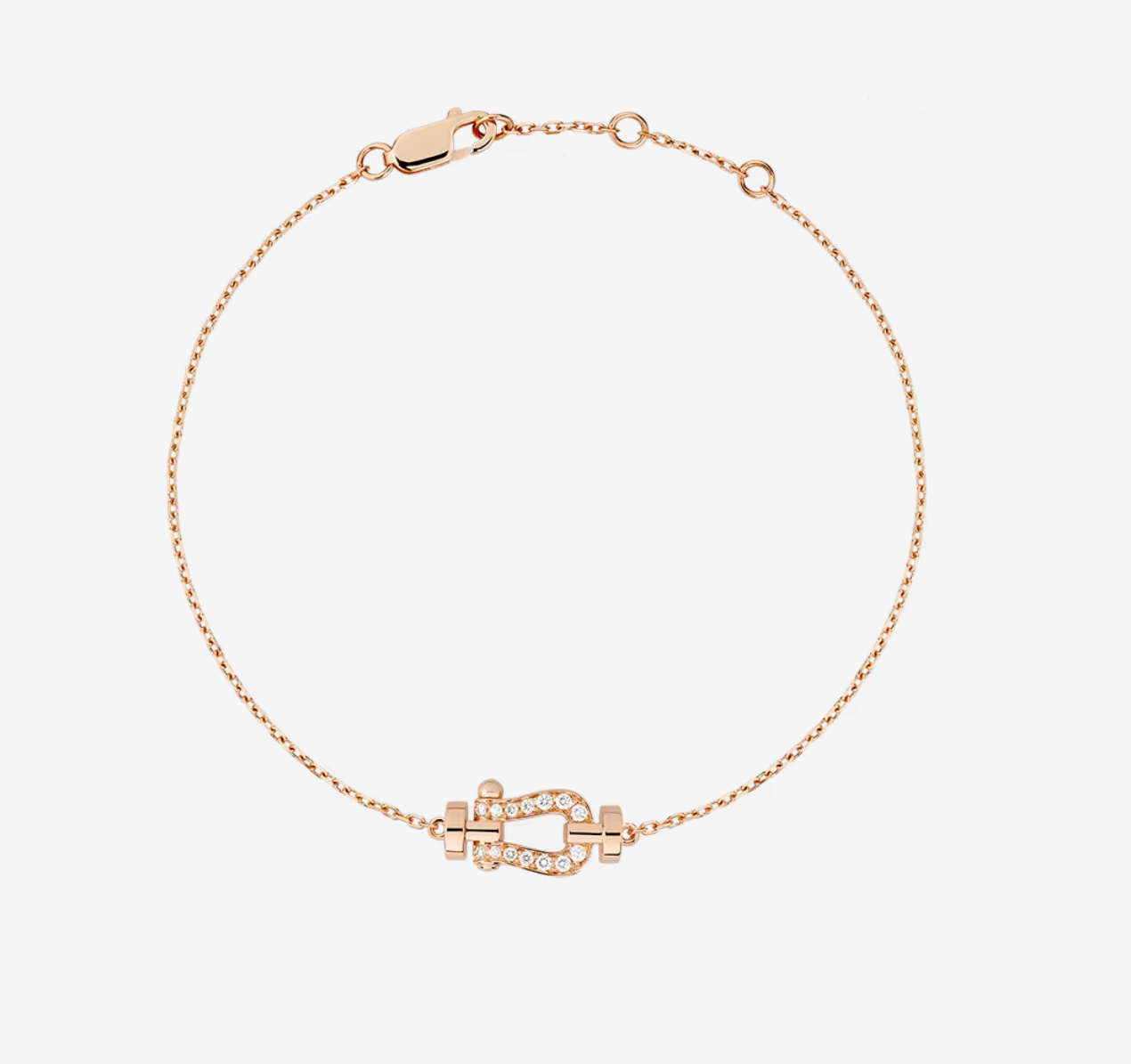 [OAK JURI]FORCE 10 FULL DIAMOND BUCKLE CHAIN LINK MINI MODEL